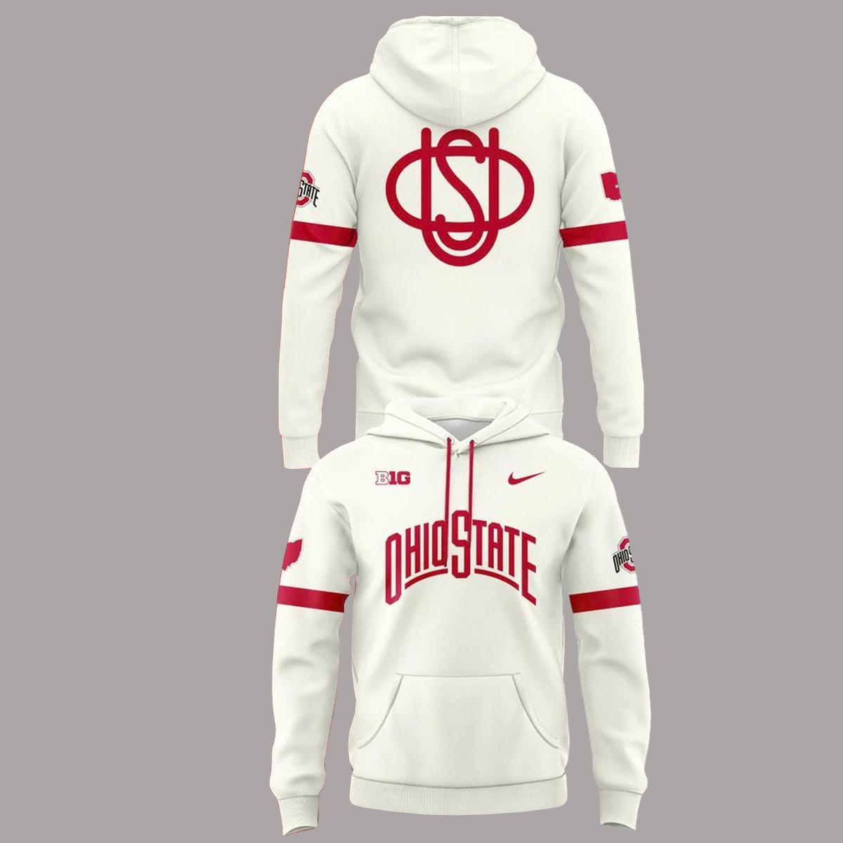 Ohio State Buckeyes 2026 Throwback Uniform Shirt 2 Ohio State Buckeyes 2026 Throwback Uniform Shirt - Image 2