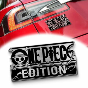 One Piece Edition Laser-Engraved Car Badge