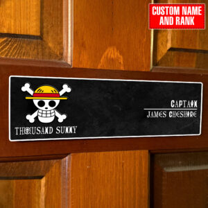 One Piece - Pirate Crew Door Signs
