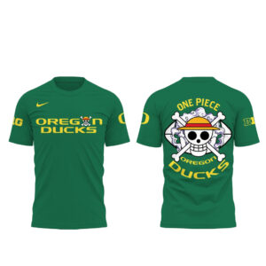 Oregon Ducks x One Piece Night 2026 Celebrate T-Shirt