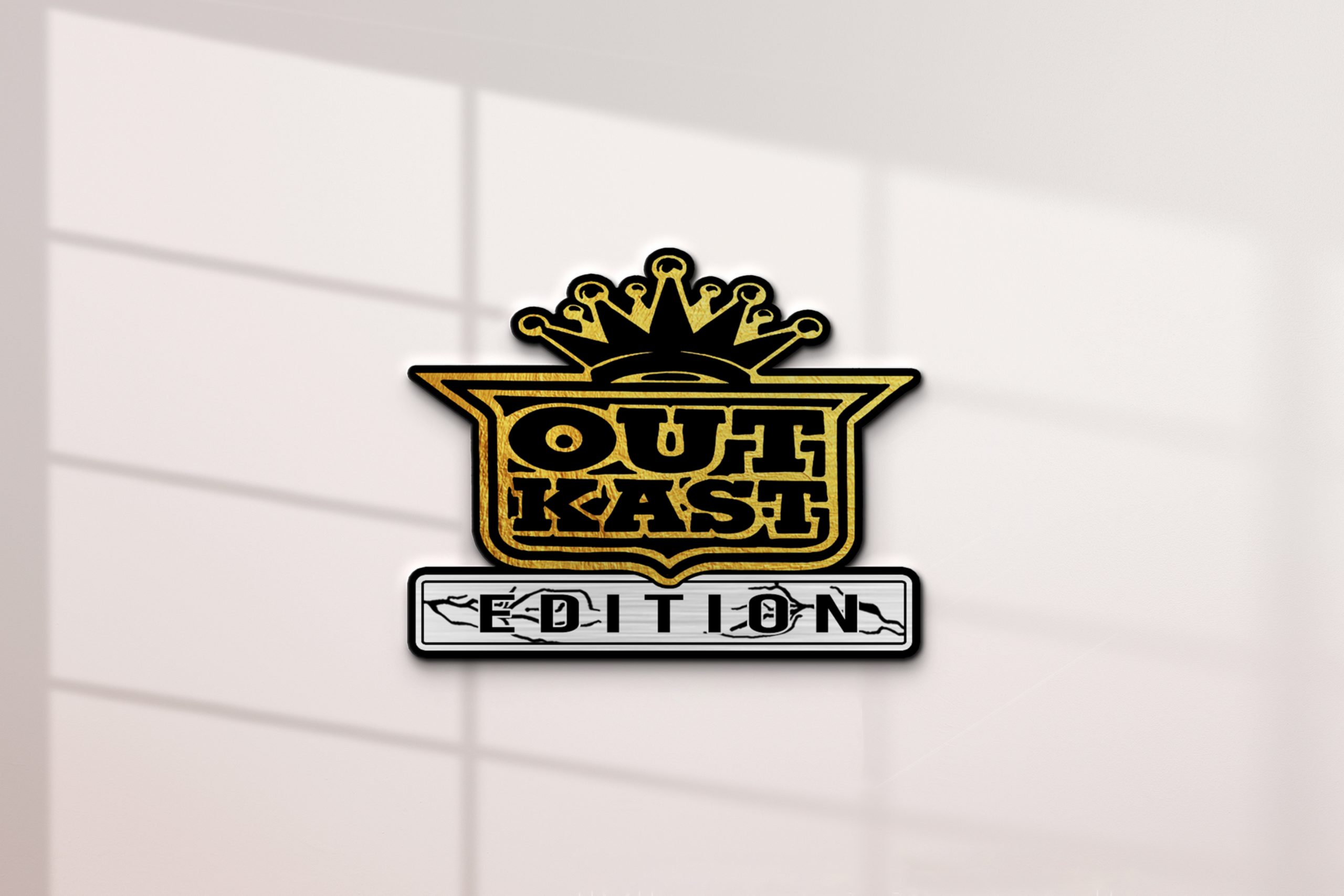 Outkast Edition Laser Engraved Car Emblem 2 Outkast Edition Laser Engraved Car Emblem - Image 2