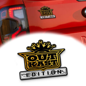 Outkast Edition Laser Engraved Car Emblem