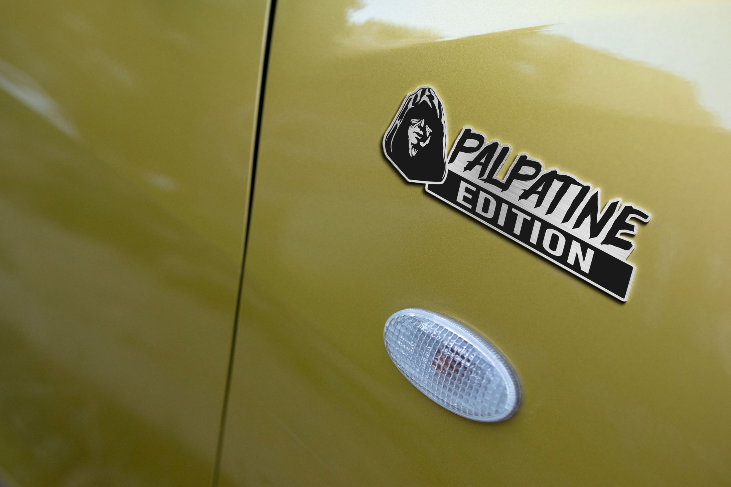 Palpatine Edition Laser-Engraved Car Badge 5 Palpatine Edition Laser-Engraved Car Badge - Image 5