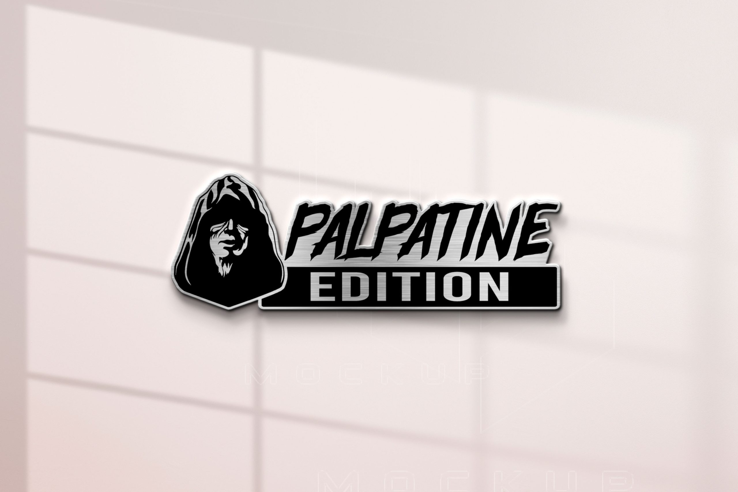 Palpatine Edition Laser-Engraved Car Badge 3 Palpatine Edition Laser-Engraved Car Badge - Image 3