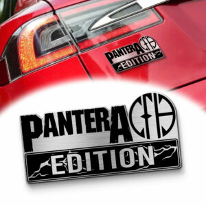 Pantera Edition Laser Engraved Car Name Emblem