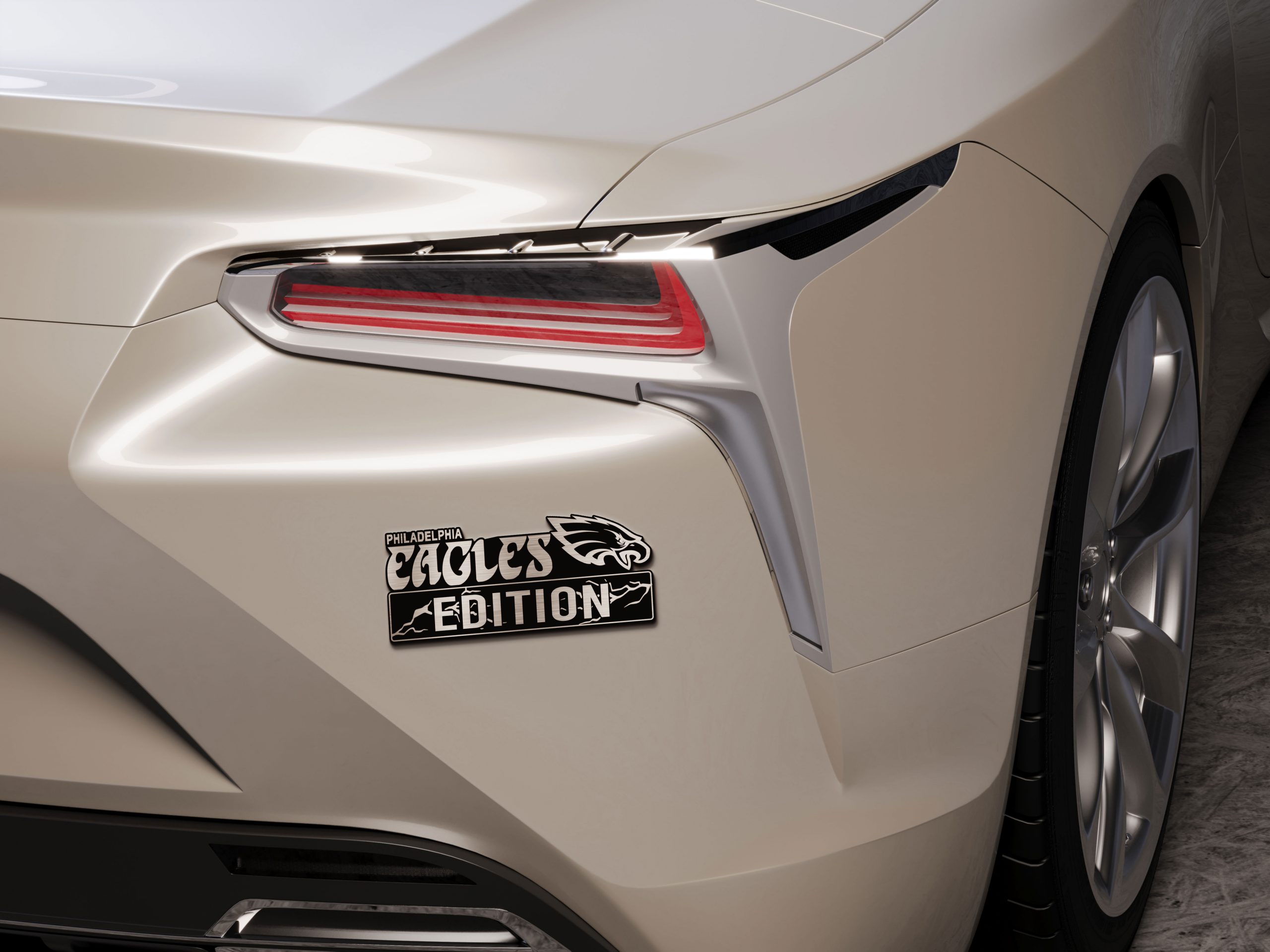 Philadelphia Eagles Edition Inspired Laser Engraved Car Name 4 Philadelphia Eagles Edition Inspired Laser Engraved Car Name - Image 4