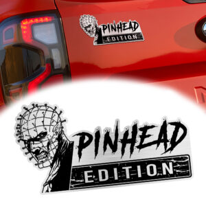 Pin Head Edition Laser Engraved Car Emblem