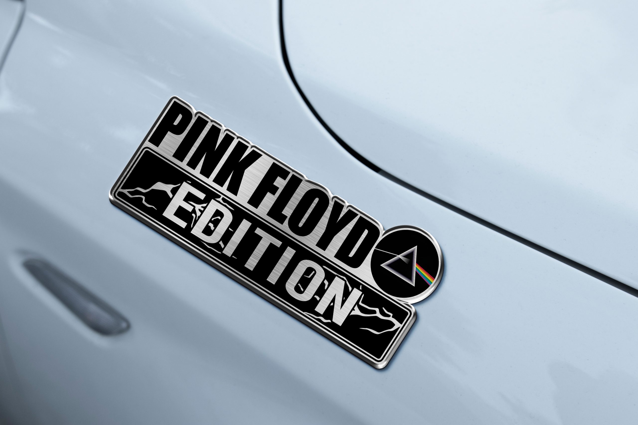 Pink Floyd Edition Laser Engraved Car Name Emblem 6 Pink Floyd Edition Laser Engraved Car Name Emblem - Image 6