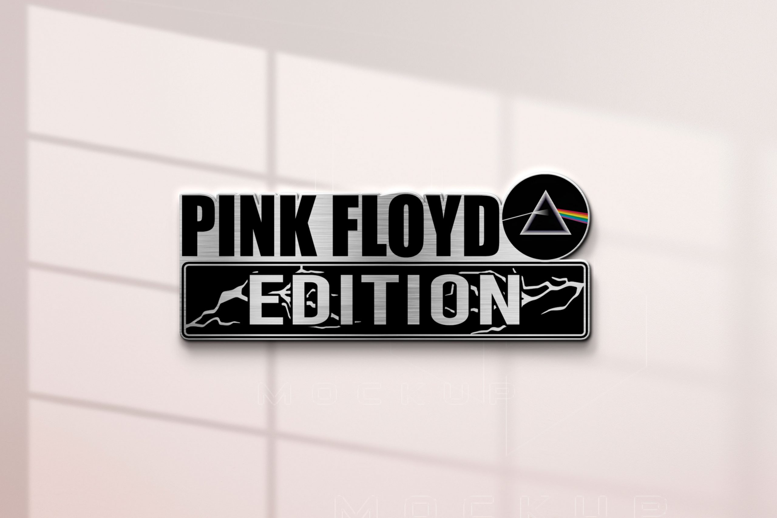 Pink Floyd Edition Laser Engraved Car Name Emblem 3 Pink Floyd Edition Laser Engraved Car Name Emblem - Image 3