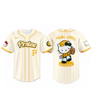 Pittsburgh Pirates Major League Baseball 2026 Hello Kitty Baseball Jersey