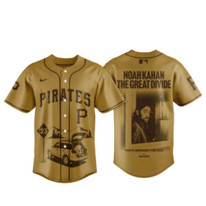 Pittsburgh Pirates x Noah Kahan The Great Divide Tour 2026 Baseball Jersey