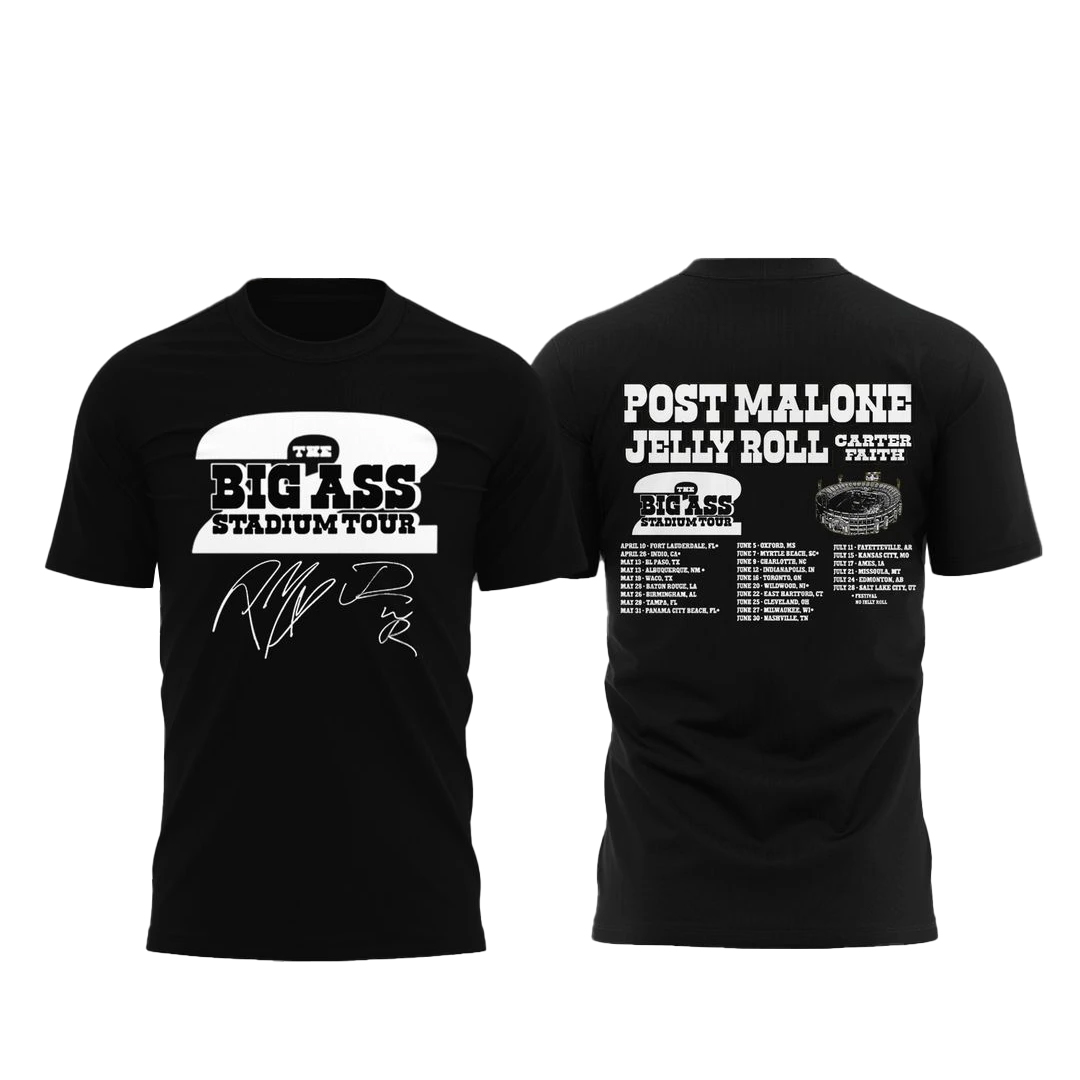 Post Malone The Big Ass Stadium Tour 2026 Shirt 1 Post Malone The Big Ass Stadium Tour 2026 Shirt