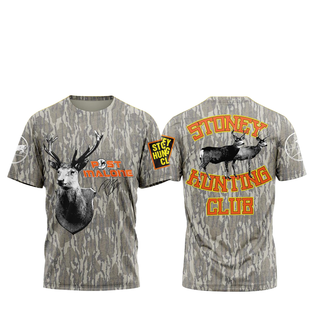 Post Malone The Big Ass Stadium Tour Part 2 Stoney Hunting Club 2026 Shirt 1 Post Malone The Big Ass Stadium Tour Part 2 Stoney Hunting Club 2026 T-Shirt
