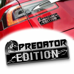 Predator Edition Laser-Engraved Car Badge