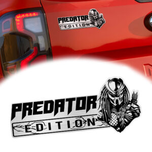 Predator Helmet Head Edition Laser Engraved Car Emblem