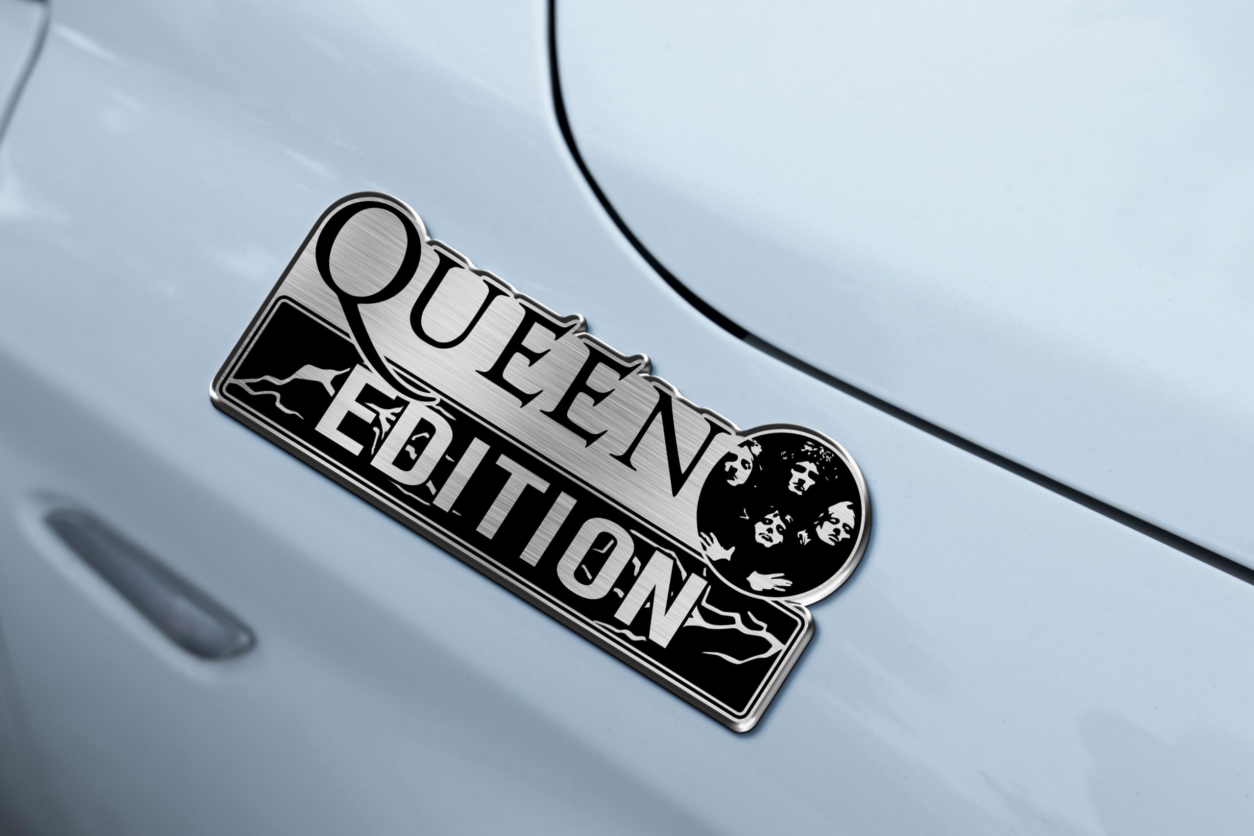 Queen Band Edition Laser Engraved Car Name Emblem 6 Queen Band Edition Laser Engraved Car Name Emblem - Image 6