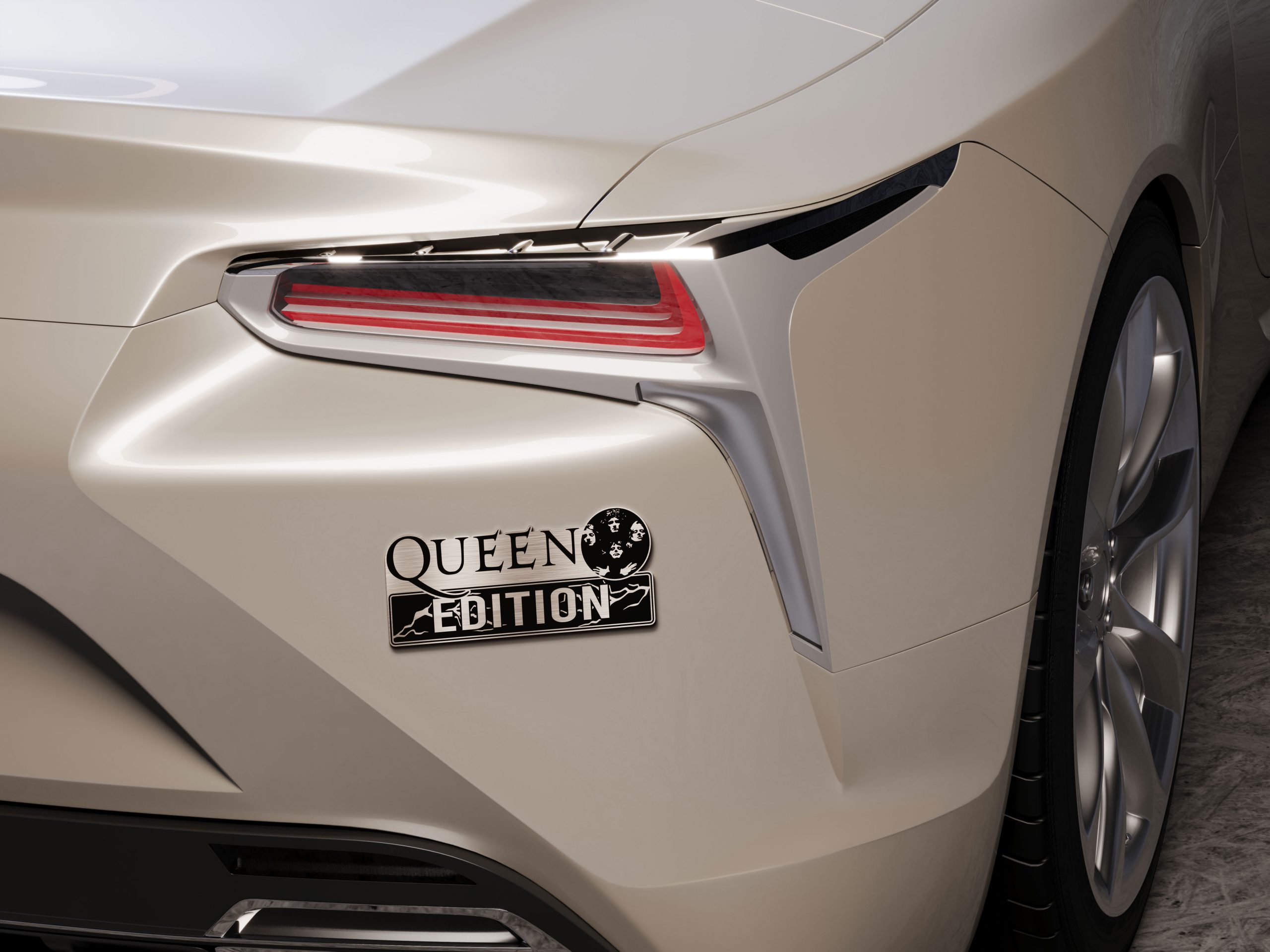 Queen Band Edition Laser Engraved Car Name Emblem 4 Queen Band Edition Laser Engraved Car Name Emblem - Image 4