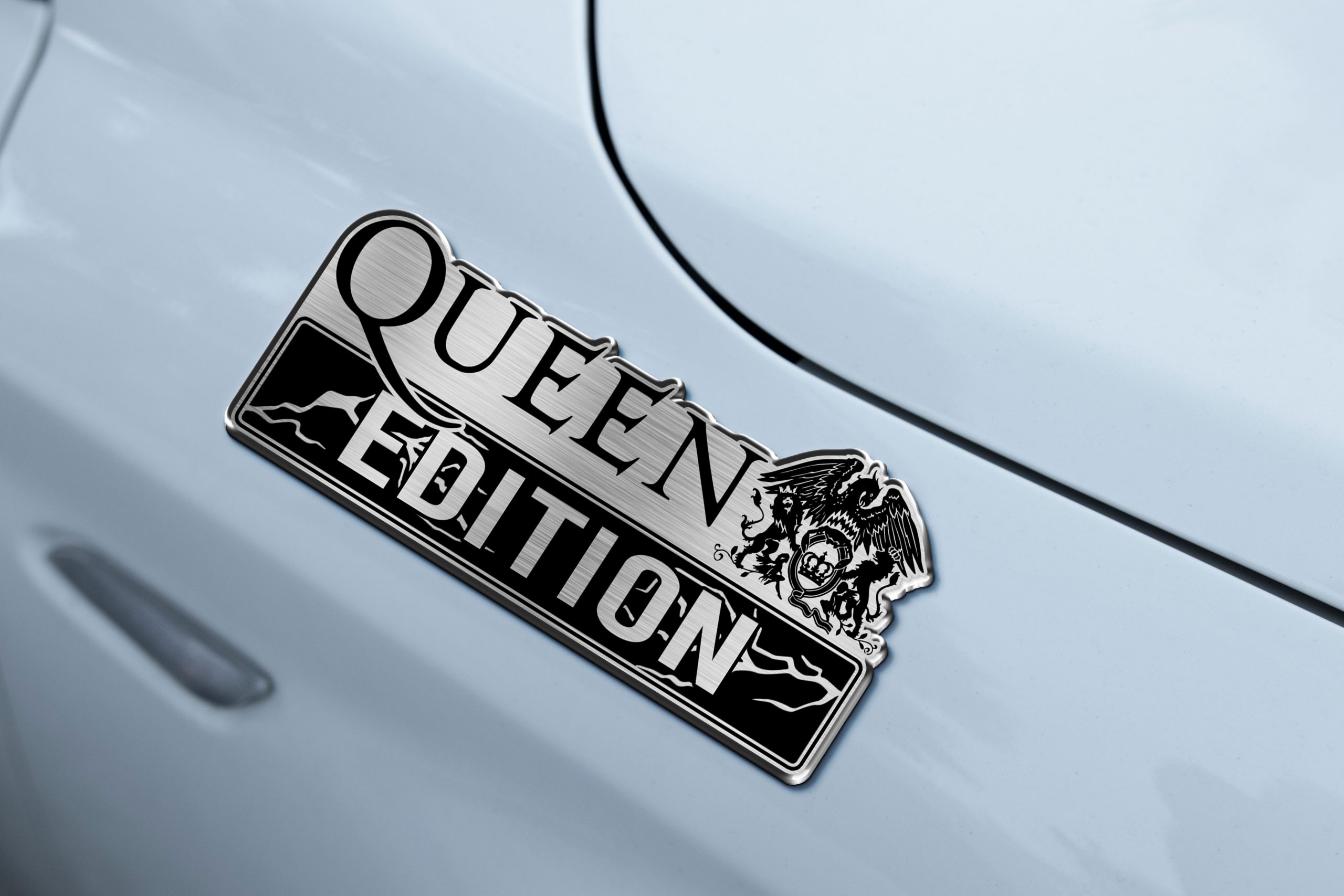 Queen Edition Laser Engraved Car Name Emblem 6 Queen Edition Laser Engraved Car Name Emblem - Image 6