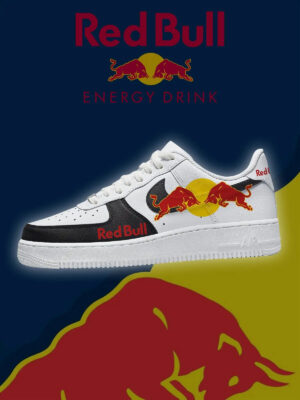 Red Bull Energy Drink Version 2 Air Force 1 Shoes Sneakers