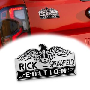 Rick Springfield Edition Car Emblem