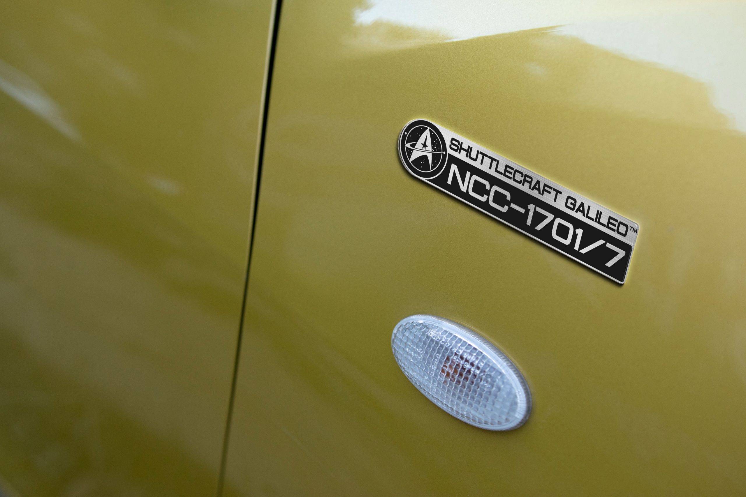 Star Trek Shuttlecraft Galileo NCC-1701/7 Laser Engraved Car Badge 5 Star Trek Shuttlecraft Galileo NCC-1701/7 Laser Engraved Car Badge - Image 5