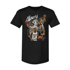 San Antonio Spurs 2026 Starting 5 T-Shirt