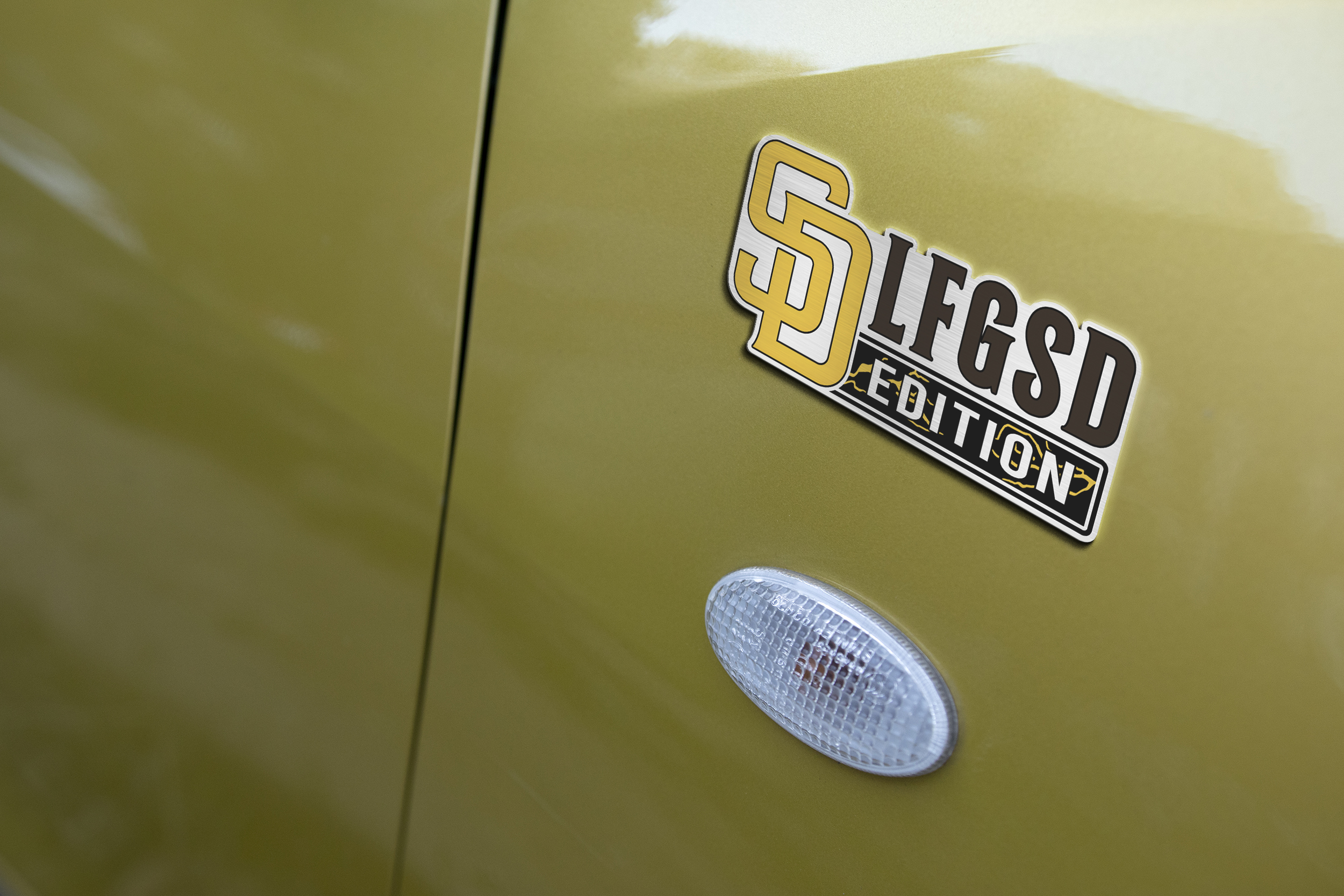 San Diego Padres Edition Car Emblem 5 San Diego Padres Edition Car Emblem - Image 5