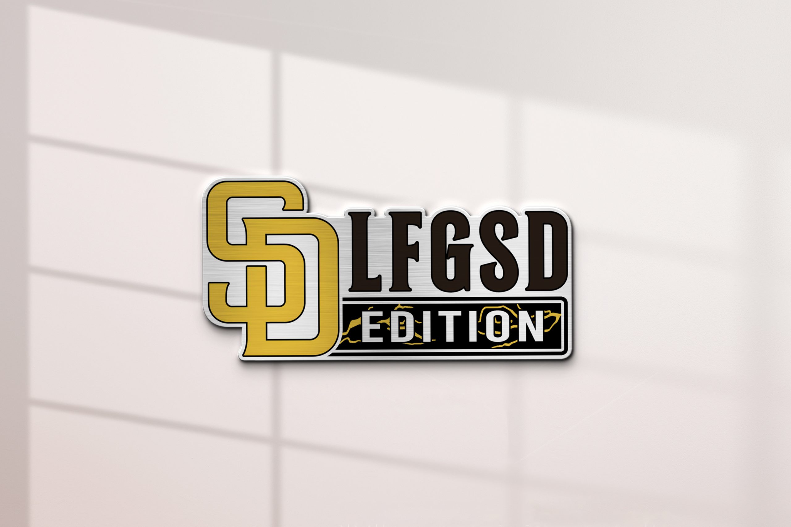 San Diego Padres Edition Car Emblem 2 San Diego Padres Edition Car Emblem - Image 2