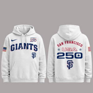 San Francisco Giants 250 USA 2026 Celebration America 250 x Major League Baseball Hoodie