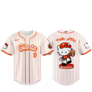 San Francisco Giants Major League Baseball 2026 Hello Kitty Baseball Jersey