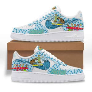 Scooby-Doo Beach Air Force 1 Shoes Sneakers