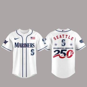 Seattle Mariners America 250th Anniversary Of USA 2026 Baseball Jersey