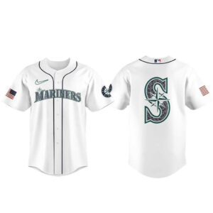 Seattle Mariners Salute to Armed Forces 2026 Baseball Jersey