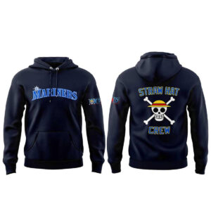Seattle Mariners x One Piece Straw Hat Crew 2026 Hoodie