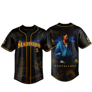 Seattle Mariners x The Fall Off World Tour 2026 Baseball Jersey