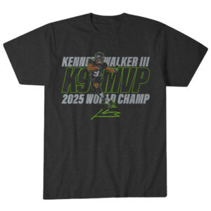 Seattle Seahawks Football Kenneth Walker III MVP T-Shirt