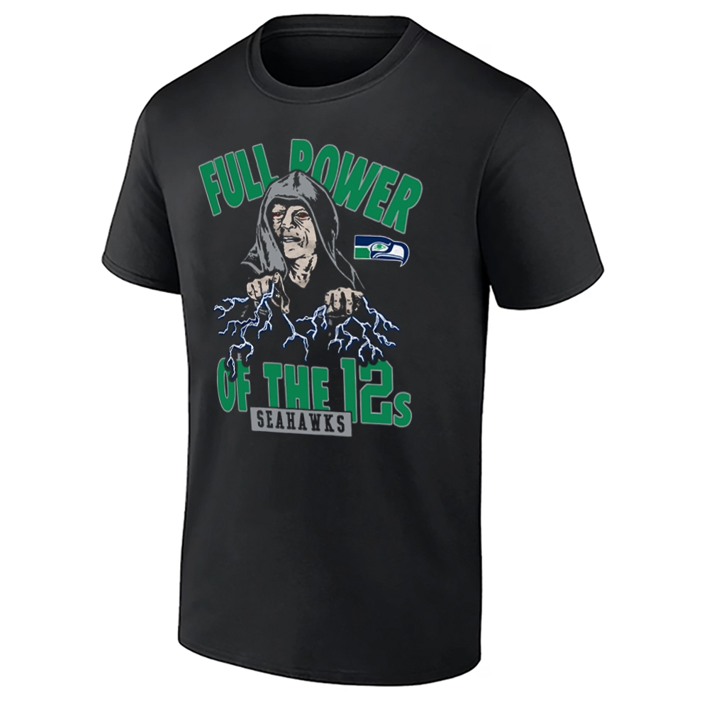 Seattle Seahawks Full Power of The 12s T-Shirt 1 Seattle Seahawks Full Power of The 12s T-Shirt