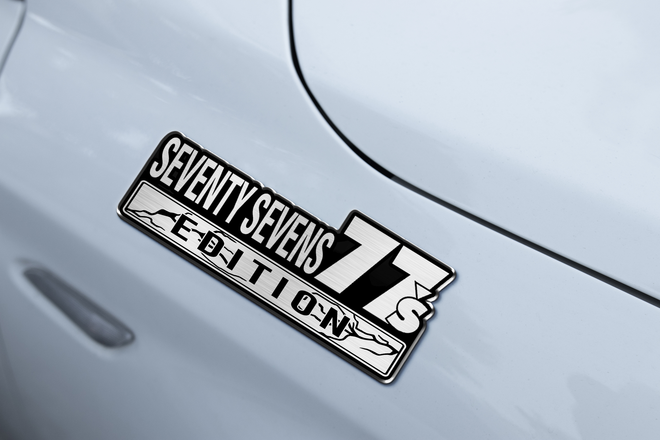 Seventy Seven Edition Laser Engraved Car Name Emblem 5 Seventy Seven Edition Laser Engraved Car Name Emblem - Image 5