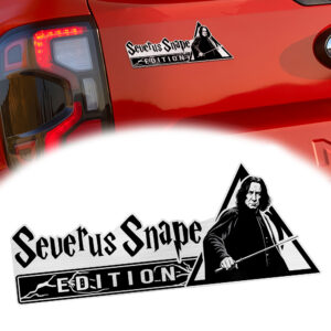 Severus Snape Edition Laser Engraved Car Emblem