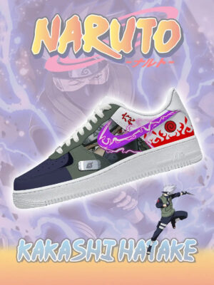 Sixth Hokage Kakashi Hatake Air Force 1 Shoes Sneakers