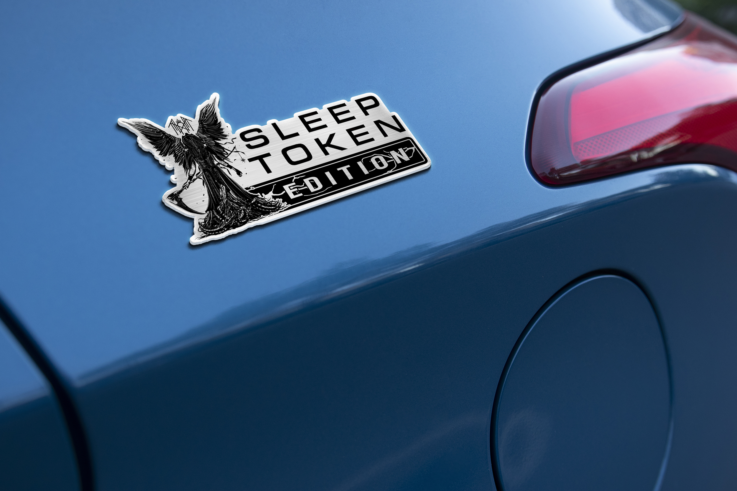 Sleep Token Edition Custom Acrylic Car Emblem Version 3 4 Sleep Token Edition Custom Acrylic Car Emblem Version 3 - Image 4