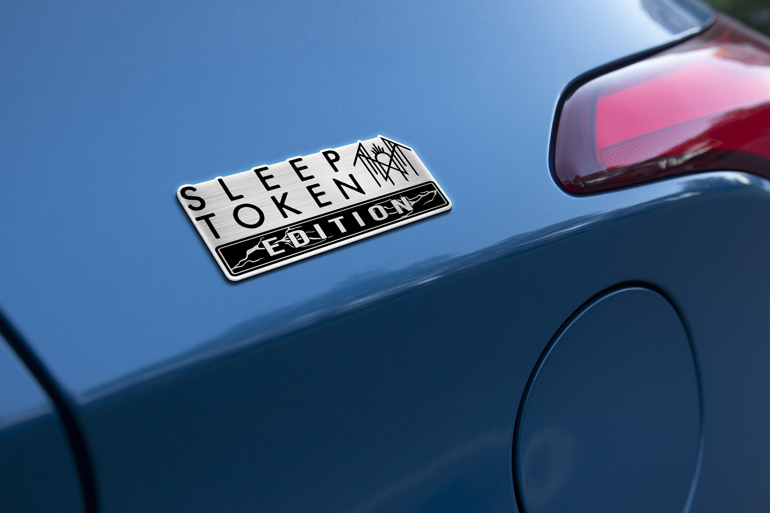 Sleep Token Edition Custom Acrylic Car Emblem Version 1 4 Sleep Token Edition Custom Acrylic Car Emblem Version 1 - Image 4