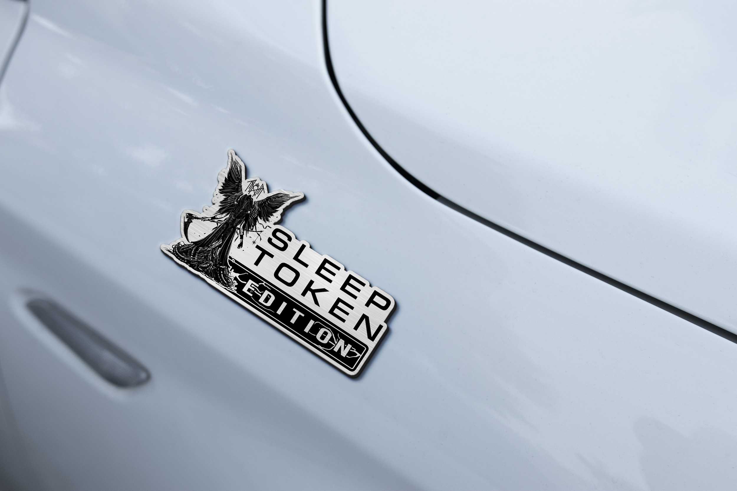 Sleep Token Edition Custom Acrylic Car Emblem Version 3 6 Sleep Token Edition Custom Acrylic Car Emblem Version 3 - Image 6