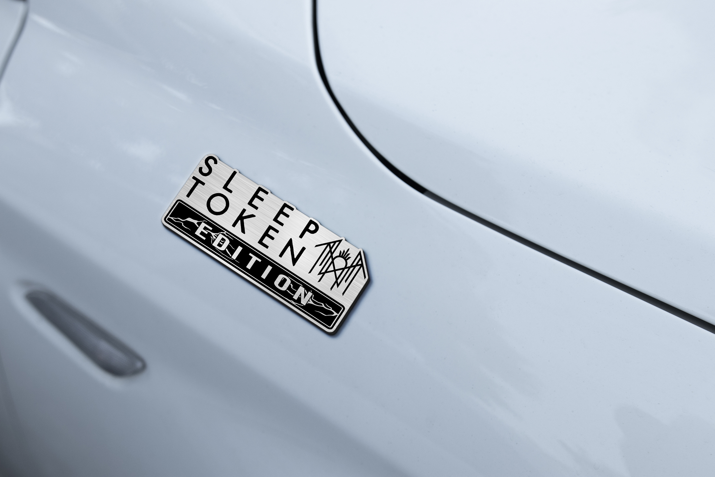 Sleep Token Edition Custom Acrylic Car Emblem Version 1 6 Sleep Token Edition Custom Acrylic Car Emblem Version 1 - Image 6