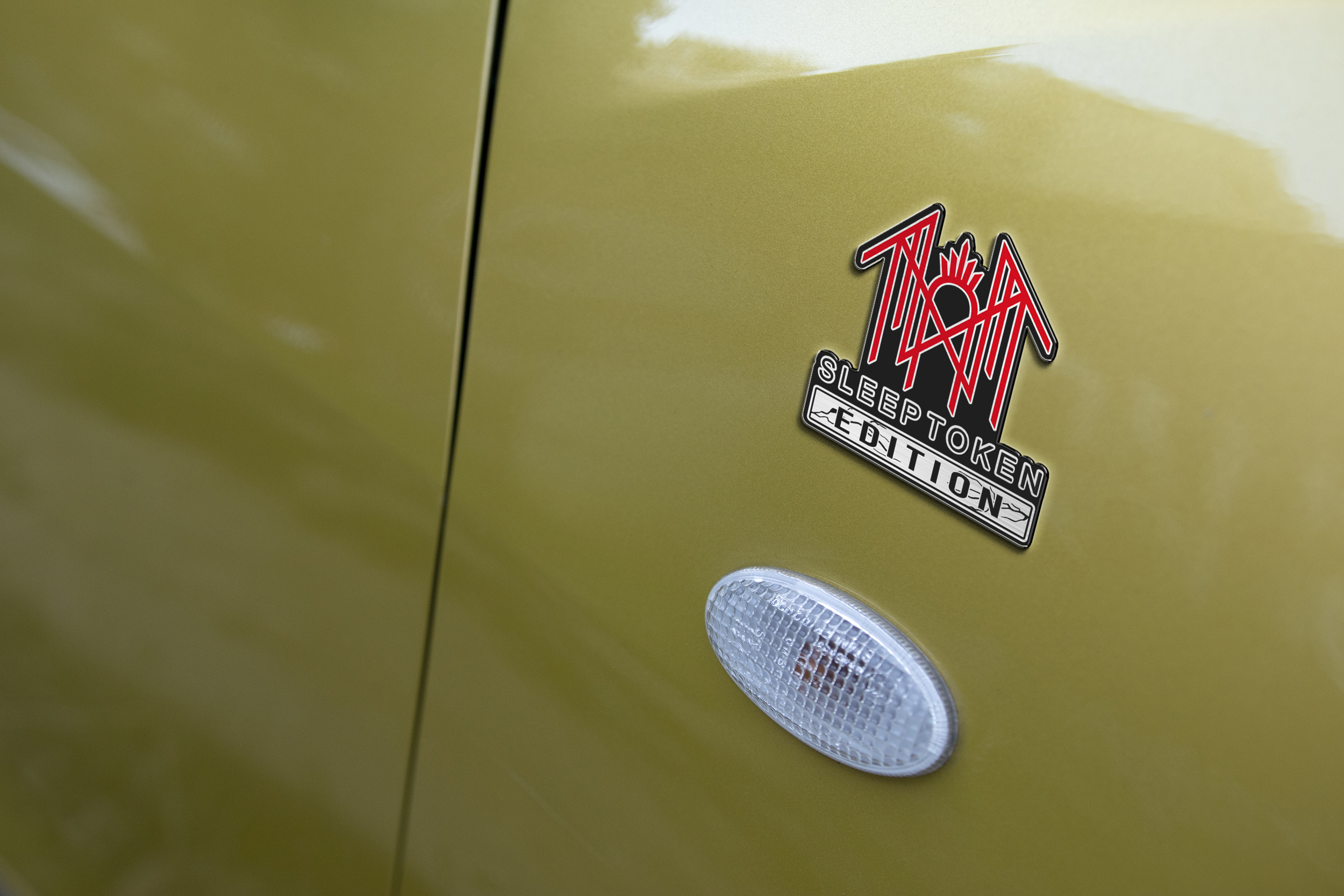 Sleep Token Edition Custom Acrylic Car Emblem Version 2 5 Sleep Token Edition Custom Acrylic Car Emblem Version 2 - Image 5