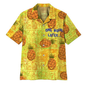 SpongeBob SquarePants One Hour Later Hawaiian Shirt