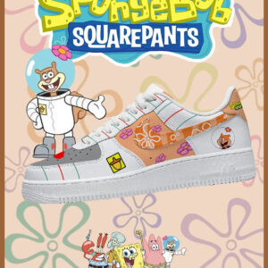 Spongebob Sandy Cheeks Air Force 1 Shoes Sneakers