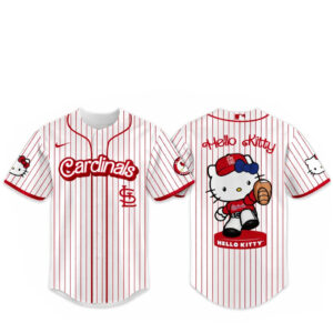 St. Louis Cardinals Major League Baseball 2026 Hello Kitty Baseball Jersey