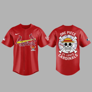St. Louis Cardinals x One Piece Night Red Baseball Jersey