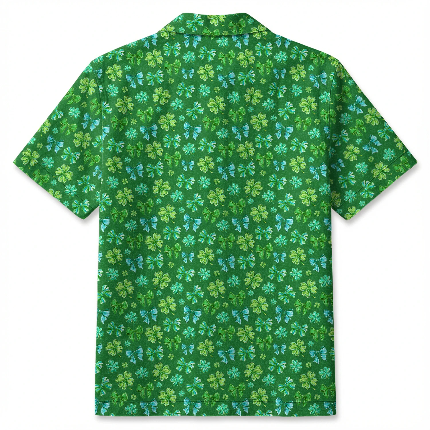 St. Patrick’s Day Lucky Hawaiian Shirt 2 St. Patrick’s Day Lucky Hawaiian Shirt - Image 2